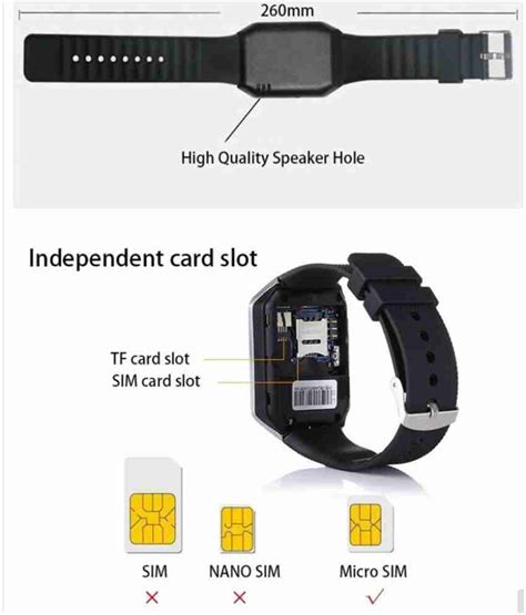 how tonout sd card in a cyy smart watch|Easily Install A SIM Card And Memory Card On The DZ09 .